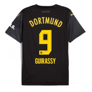 Borussia Dortmund Serhou Guirassy #9 Venkovní Dres 2024-25 Krátký Rukáv